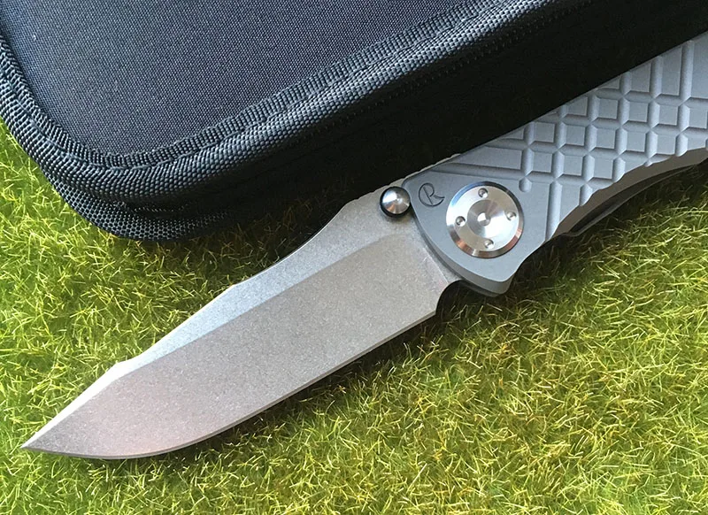 Складной нож kevin john CR Umnumzaan лезвие m390 титановая ручка карманный кухонный для