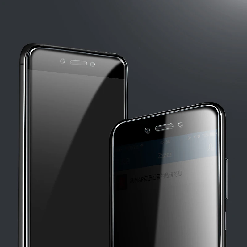 

EXUNTON Anti Spy Privacy Screen Protector Protective Film For Meizu M3 Note M6 Note M6T 2.5D Anti Glare Anti-spy Tempered Glass