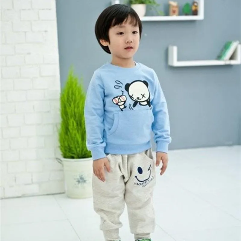 Binbi Bear/Лидер продаж, новинка года, новая детская одежда на раннюю весну штаны для мальчиков модные повседневные штаны в Корейском стиле, брюки детская одежда со смайликом