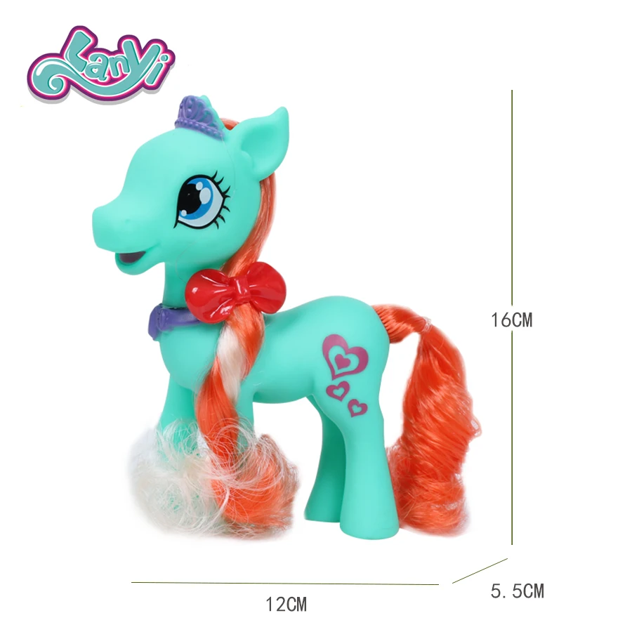 Lanyitoys оригинальная 5 дюймовая фигурка аниме my little ponies игрушки радуги маленькие