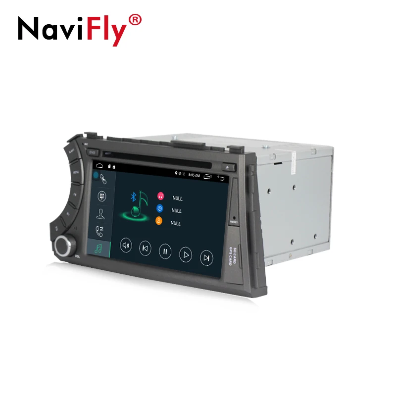 Clearance NaviFly 4G LTE Android 7.1 quad core car radio gps for Ssang Yong SsangYong Kyron Actyon 2005-2013 car stereo head unit 2