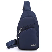 Для мужчин груди досуга сумка Для женщин многофункциональная сумка ткань Оксфорд