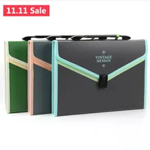 Сумка для документов папка для документов широкий кошелек 13 многослойное Портативный Органы сумка A4 бумага для органайзера держатель офисные школьные принадлежности подарок