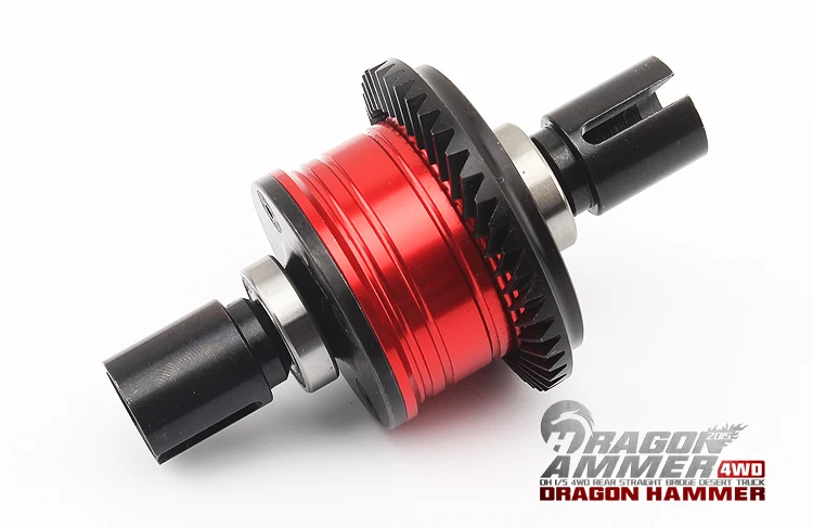 

Metal spiral umbrella gear differential assembly For 1/5 scale RC FID Racing DH Dragon Hammer Desert Gas 4WD Rear Axle truck