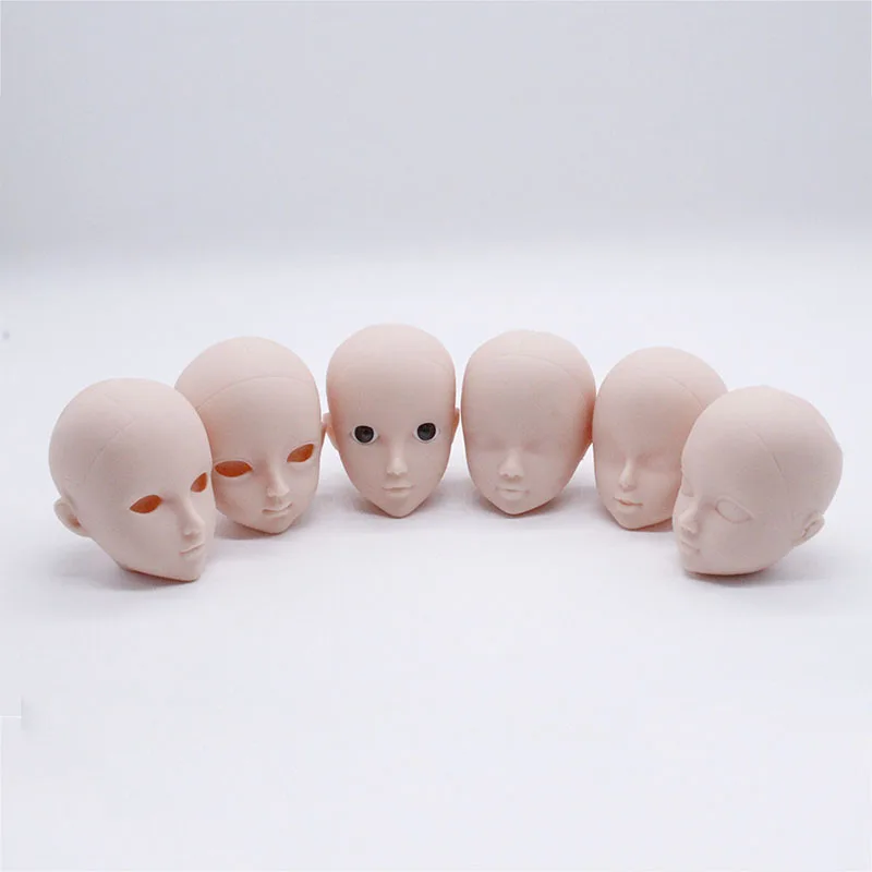 

20PCS/LOT Soft Plastic Practice Makeup DIY Doll Head