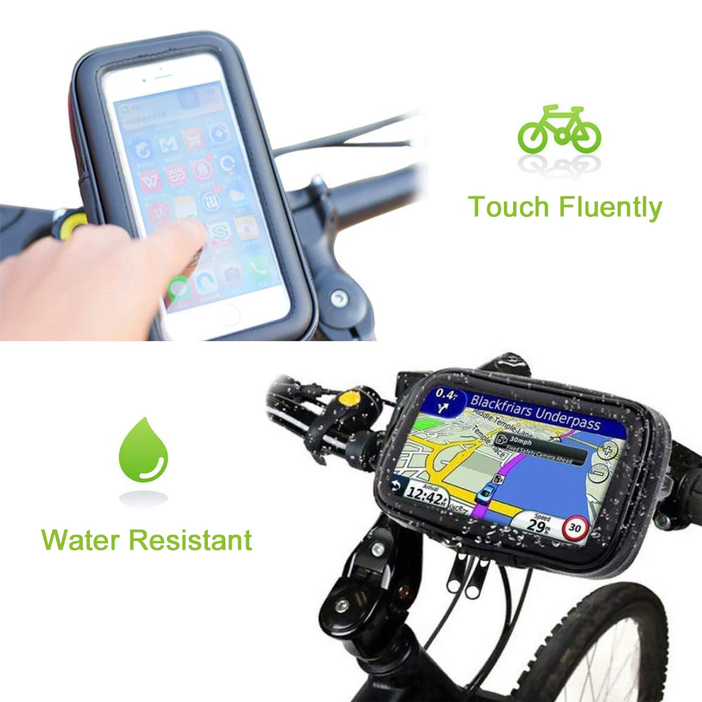 cell phone stand Waterproof Bicycle Cell Phone Holder Motorcycle Handlebar Bag Case for iPhone Xs Xr X 8 7Plus Bike Phone Mount for Samsung S9 S8 phone stand for desk