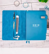 2019 A5 Soft School Planner Notebook Daily Weekly Yearly Planner Notebook Personal Journal Diary Organizer Planner Agenda 2018 yiwi a5 a6 black hobo planner woolen hobonichi planner organizer agenda dairy notebook cover