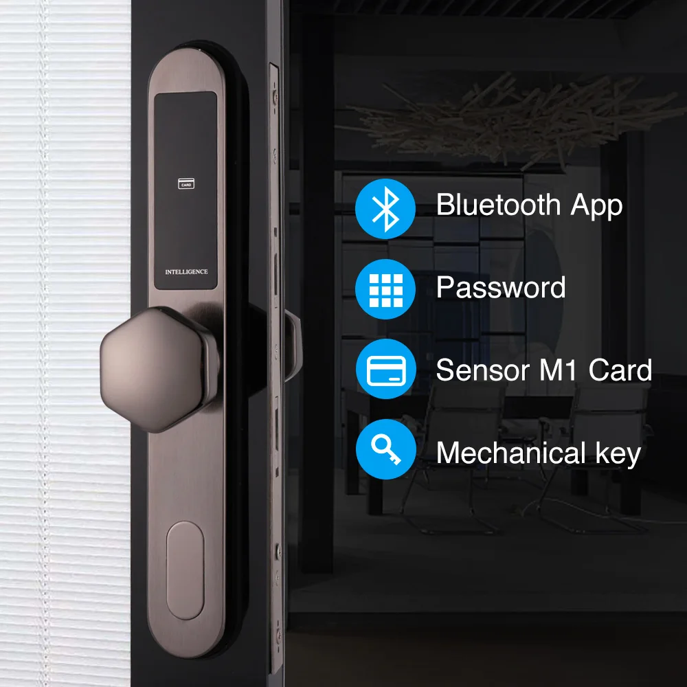 door lock with keypad and app