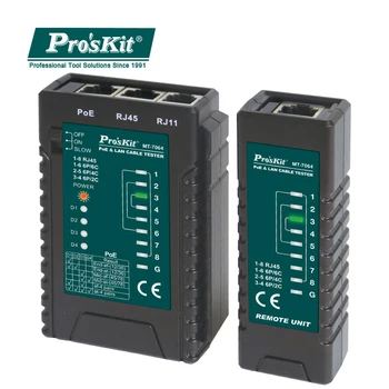 

Network Line Tester po'skit mt-7064 Multifunctional PoE and LAN Cable Tester Video Monitoring Network Line Testing Tool