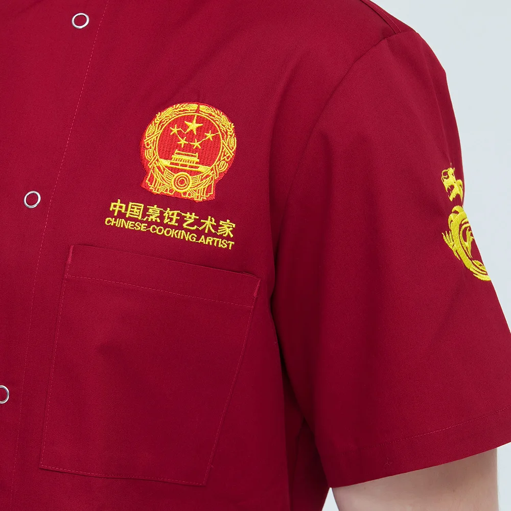 Food Service chef uniforms hotel catering chef Kitchen Jacket cooker work clothes unisex restaurant uniform shirts men chef new