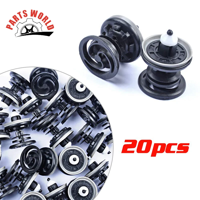 20 штук фиксационные зажимы для двери Audi A4 A6 A8 TT Q5 RS4 RS620 OEM: 6Q0868243 | Автомобили и