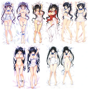 

Anime Is It Wrong to Try to Pick Up Girls in a Dungeon Hestia Kami Sama Dakimakura pillow cover hugging Body pillowcase Custom