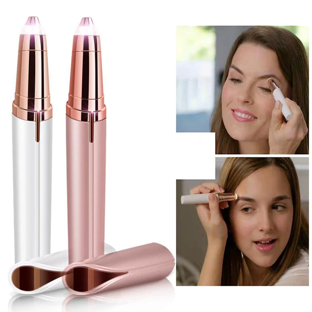 

Mini Eyebrow Trimmer Ear Eyebrow Trimmer Painless For Women Personal Face Care Portable Shaver Razor Epilator CW31