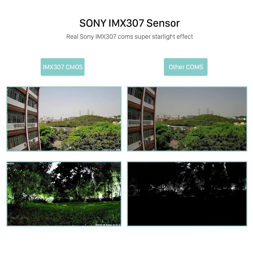 IP камера BESDER SONY IMX307 FHD 1080P H.265 цилиндрическая уличная Водонепроницаемая