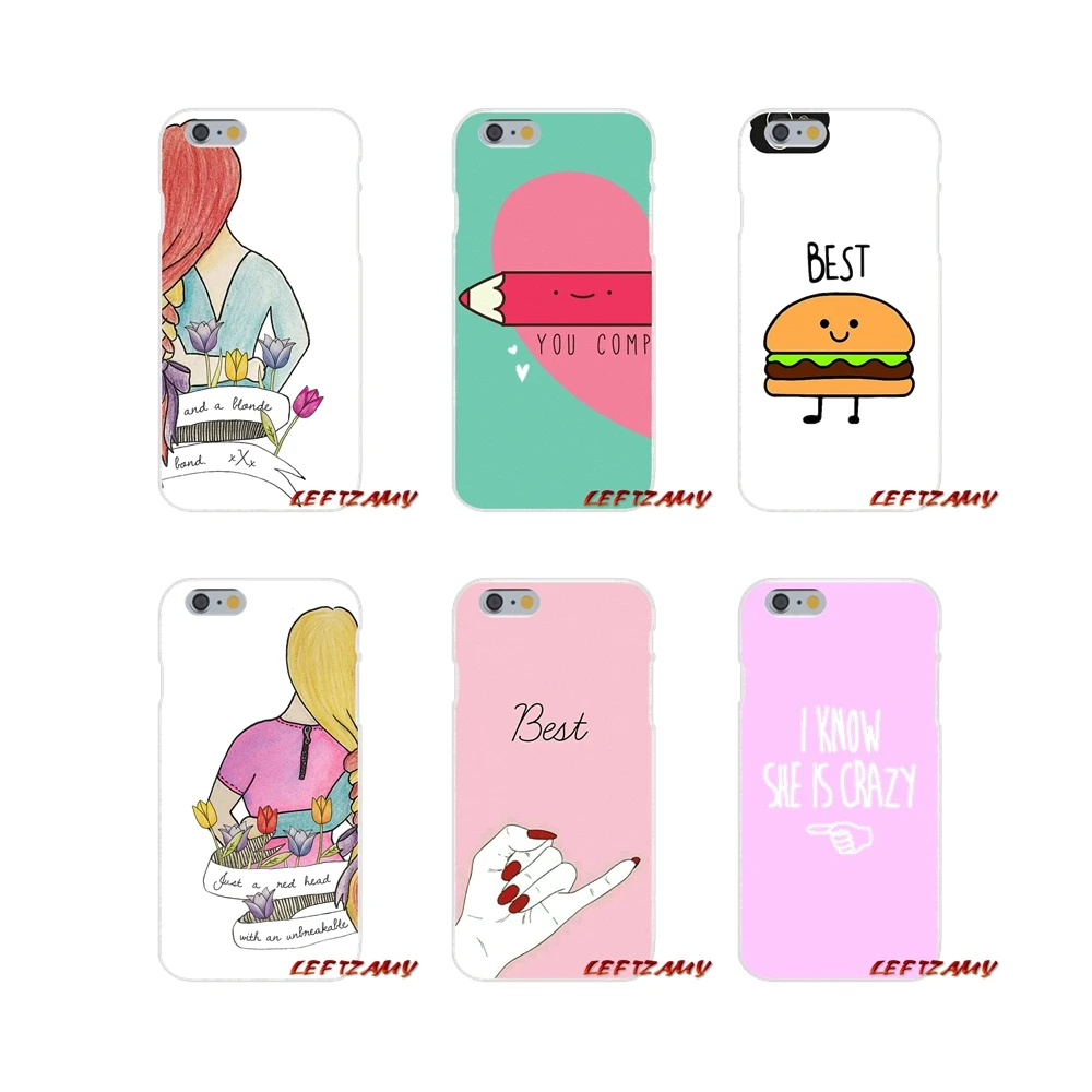 

For Huawei P Smart Plus Mate Honor 7A 7C 8C 8X 9 P10 P20 Lite Pro burger buddy fry BFF best friends Soft Transparent Shell Cases