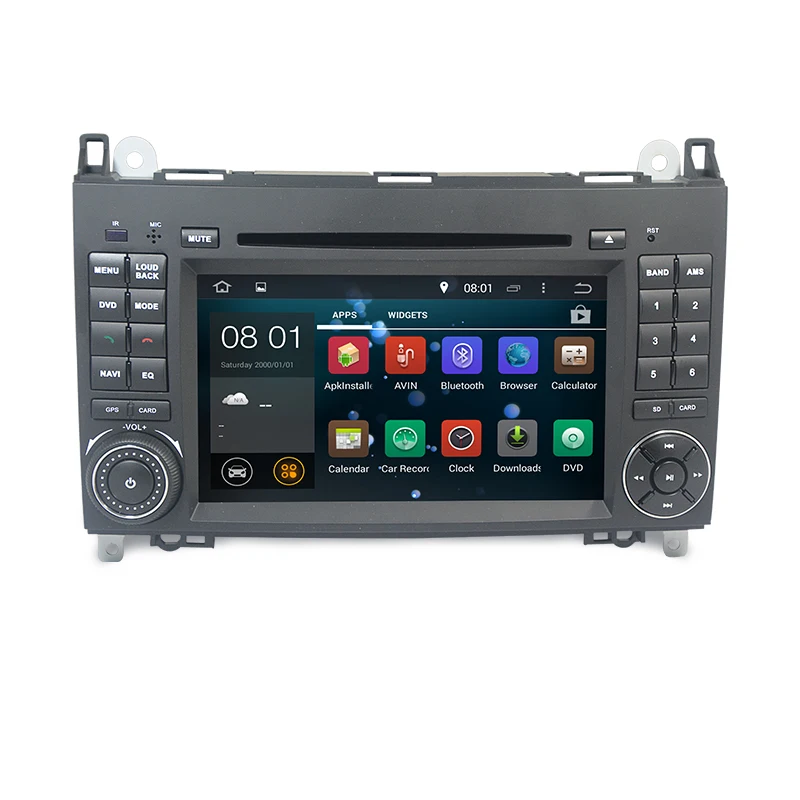 Cheap 7" 4+64G RAM Android 9.0 System Car Radio Tape Recorder For Mercedes-benz B200 W169M W245 W639 A160 Octa Core GPS BT Music SWC 1