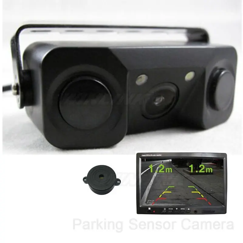 Waterproof 2 in 1 Car Parking Assistance Rear View Camera Backup Camera