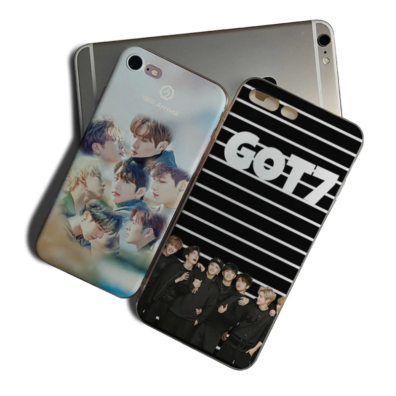 

IMIDO GOT7 JinYoung Jackson Mark Coque Covers For Iphone 6 6S 6PLUS 6SPLUS 7 8 7PLUS 8PLUS X XS XR XSMAX 5 5S SE