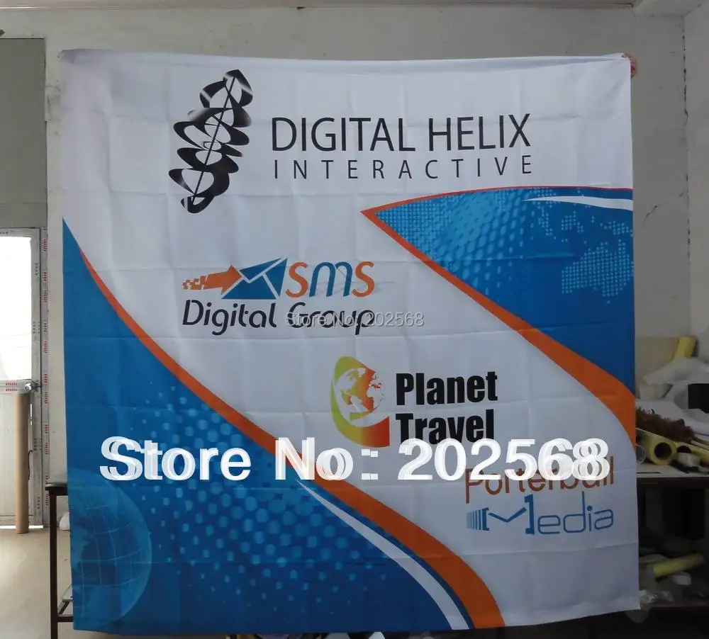 

Large Format Dye Sublimation Printing Fabric Banner(Max width=250cm)