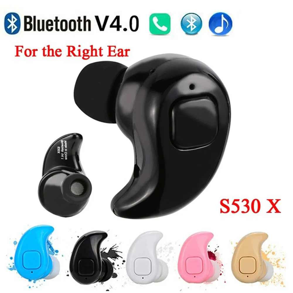 

Wireless Bluetooth headset with microphone hidden in-ear mini ultra-small Bluetooth 4.0 headset for smartphone compatibility new