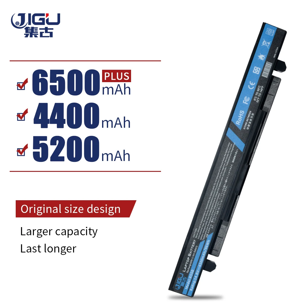 Koop Jigu Laptop Batterij Voor Asus K550V K550L K550C K450V K450L K450C F552V F552C F550V F550L F450V F450L A550V A550L A550C a450V