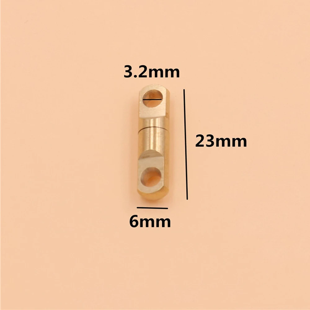 Diy Leather Craft Solid Brass Swivel Rotate Belt Rope Buckle Hardware