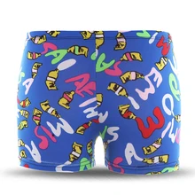 Cartoon font b Kids b font Children Boys Swim Beach Swimming Wear Bathing Suit Boxer Shorts