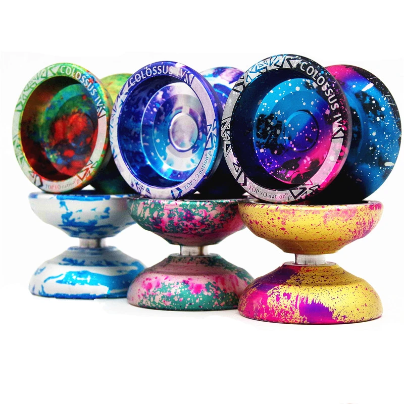 Новые цвета TOPYO colorssus 5 YOYO Профессиональный TOPYO nation металлический подшипник yoyo металлический шар для соревнований