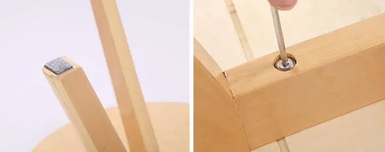 Contemporary Round Coffee Tea Table Wood Living Room Furniture Wooden Center Accent Sofa Side Table For Home, Office, Loft