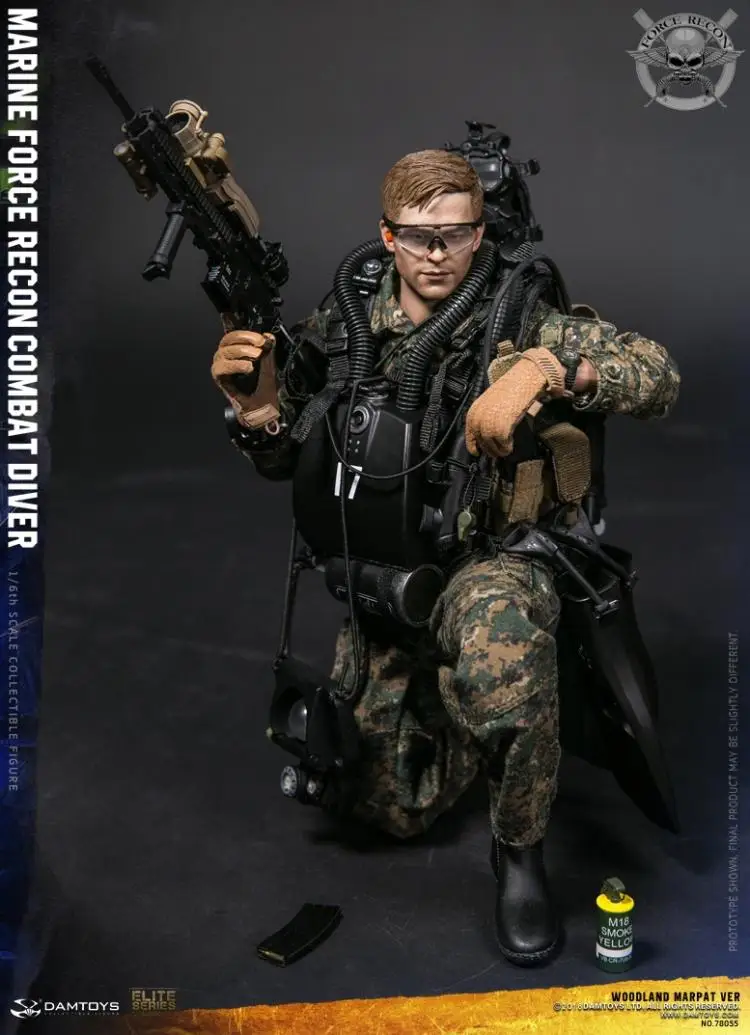 DAMTOYS DAM 78055 78056 морская пехота USMC Боевая разведка коллекционная фигурка для