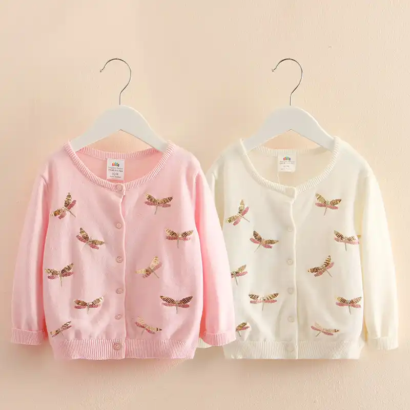 girls glitter cardigan