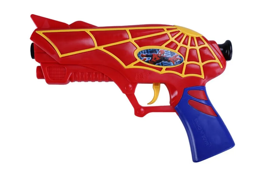 Children's Outdoor Toy Spiderman Paintball Airgun EVA Soft Bullet Gun