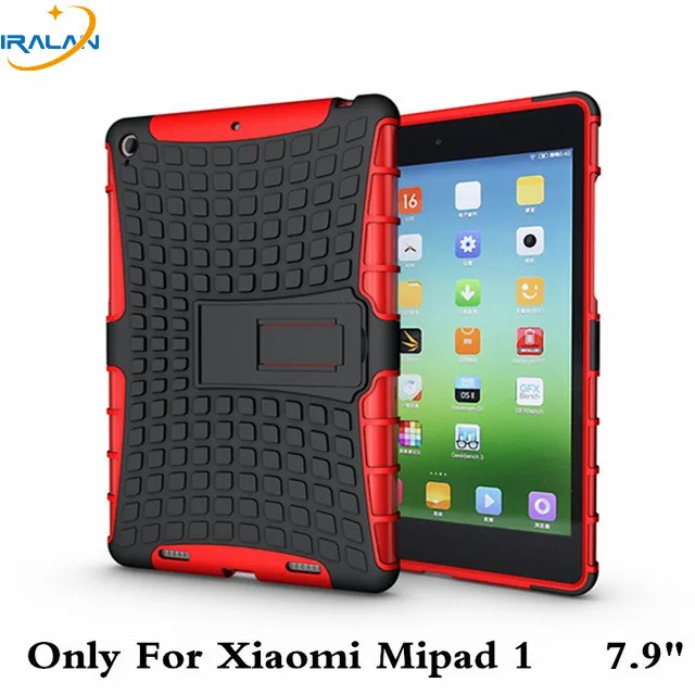 

2018 Hot Shockproof Case For Xiaomi Mipad 1 7.9 Tablet Heavy Duty Rubber Hard Shell For Xiaomi Mi Pad1 Cover +stylus pen+film