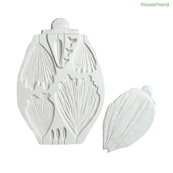 

Peony / Tulip Mould and Veiner Silicone Mold Cake Decorating Tools Food Safe Wedding Fondant Cake Mold Sugar Flower Petal Paste