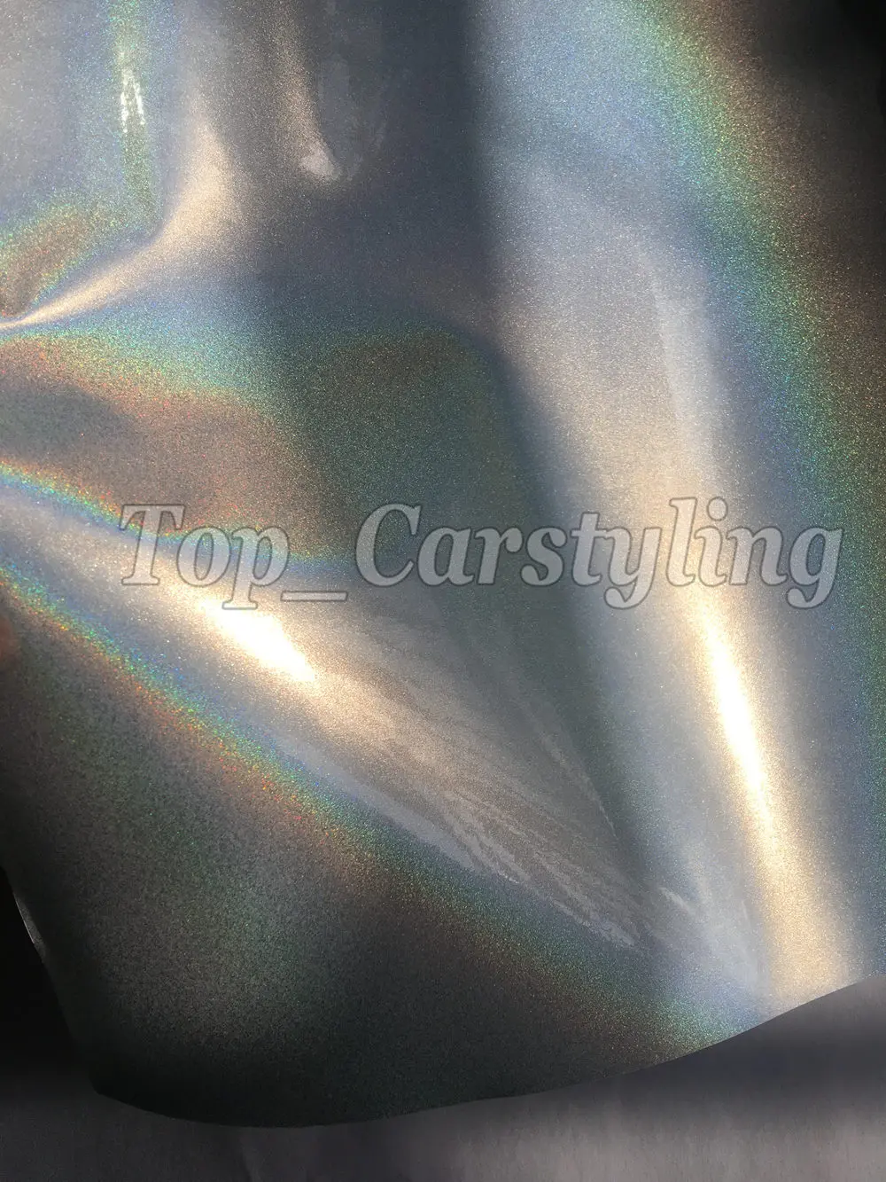 3M Psychedelic  GLOSS WHITE FLIP CAR WRAP FOIL CAR STYLING COVERING COAT (3)