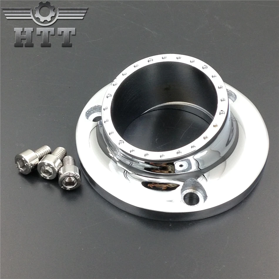 

Aftermarket free shipping motorcycle parts Chrome Exhaust Tip Muffler Power Outlet For Yamaha Bruin 350 Grizzly 350 660 ATV