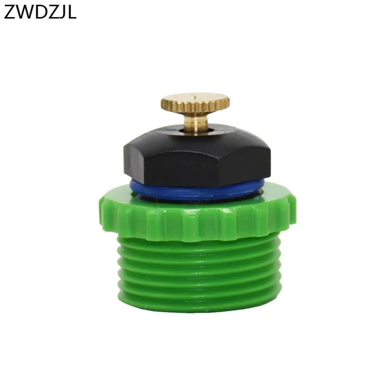 

Irrigation Refracting Sprinkler Male 1/2 Atomizing nozzle 3/4 Adjustable Fountain Pond Water Spray Garden 3 Pcs