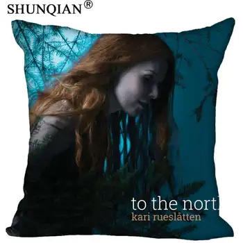 

Kari Rueslatten Pillowcase Square Zippered Home Decorative Pillow Cover Wedding Custom Gift For Two Sides Printed