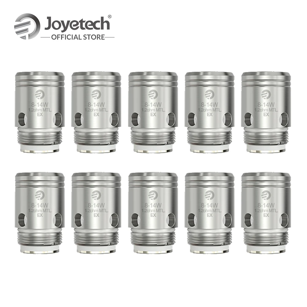 10/15PCS Original Joyetech EX Head 0.5ohm DL. Head/1.2ohm MTL Coil Fit For EXCEED Series Atomizer EX 1.2ohm Electronic Cigarette