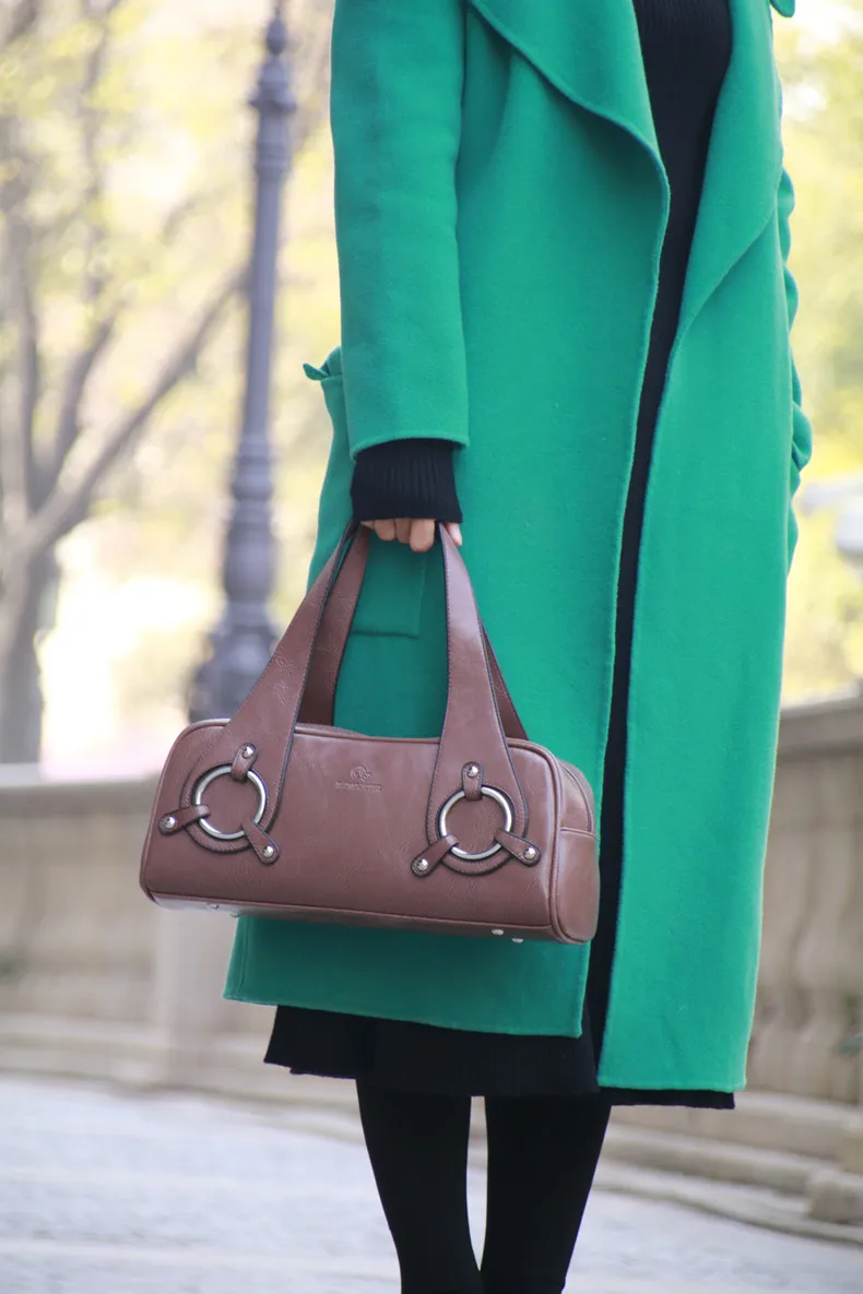 retro travesseiro designer boston tote bolsa feminina