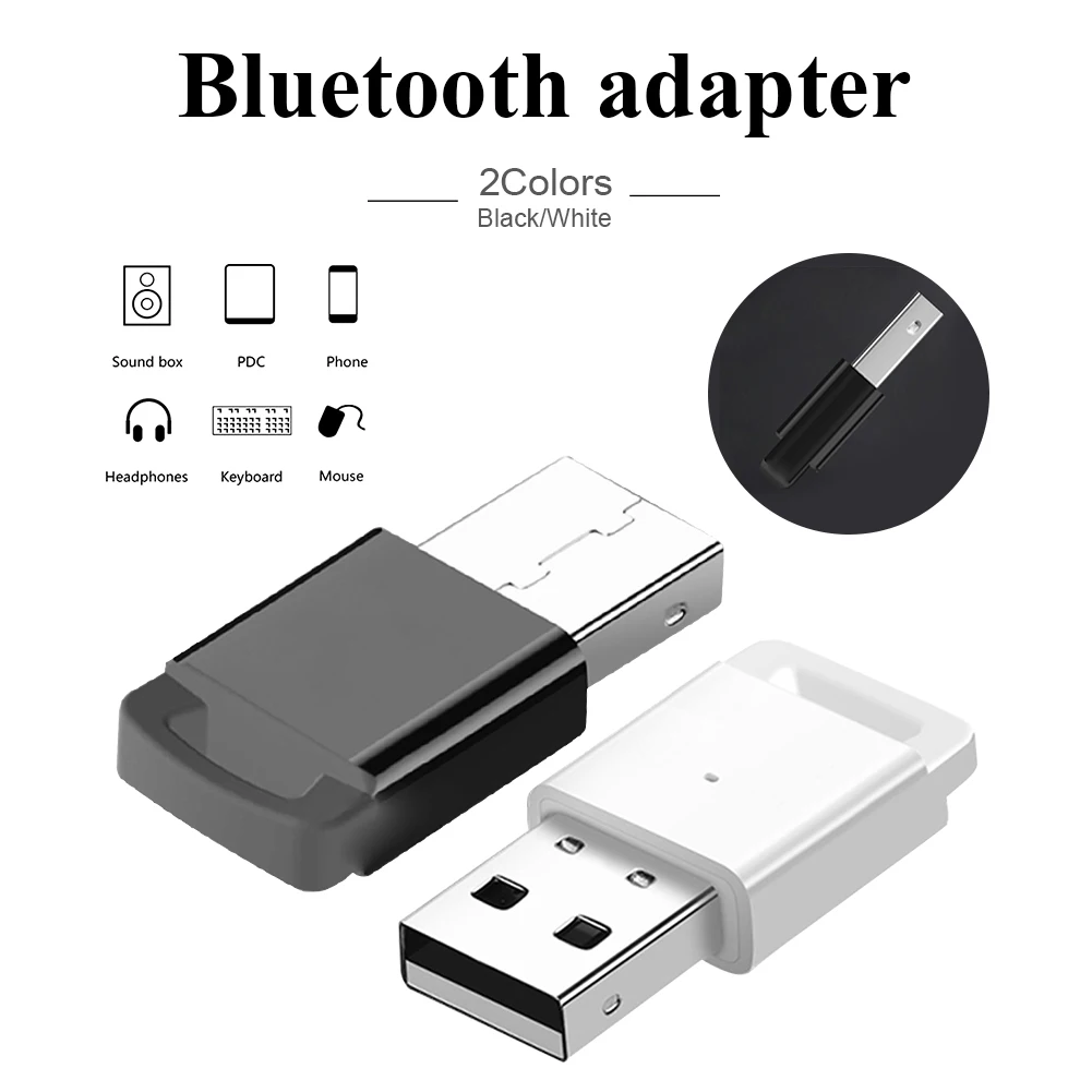 Bluetooth адаптер 2-в-1 передатчик для мобильного телефона, компьютера, Hi-Fi, Динамик наушников аудио адаптер для ноутбук смартфон Mp3 компакт-диска