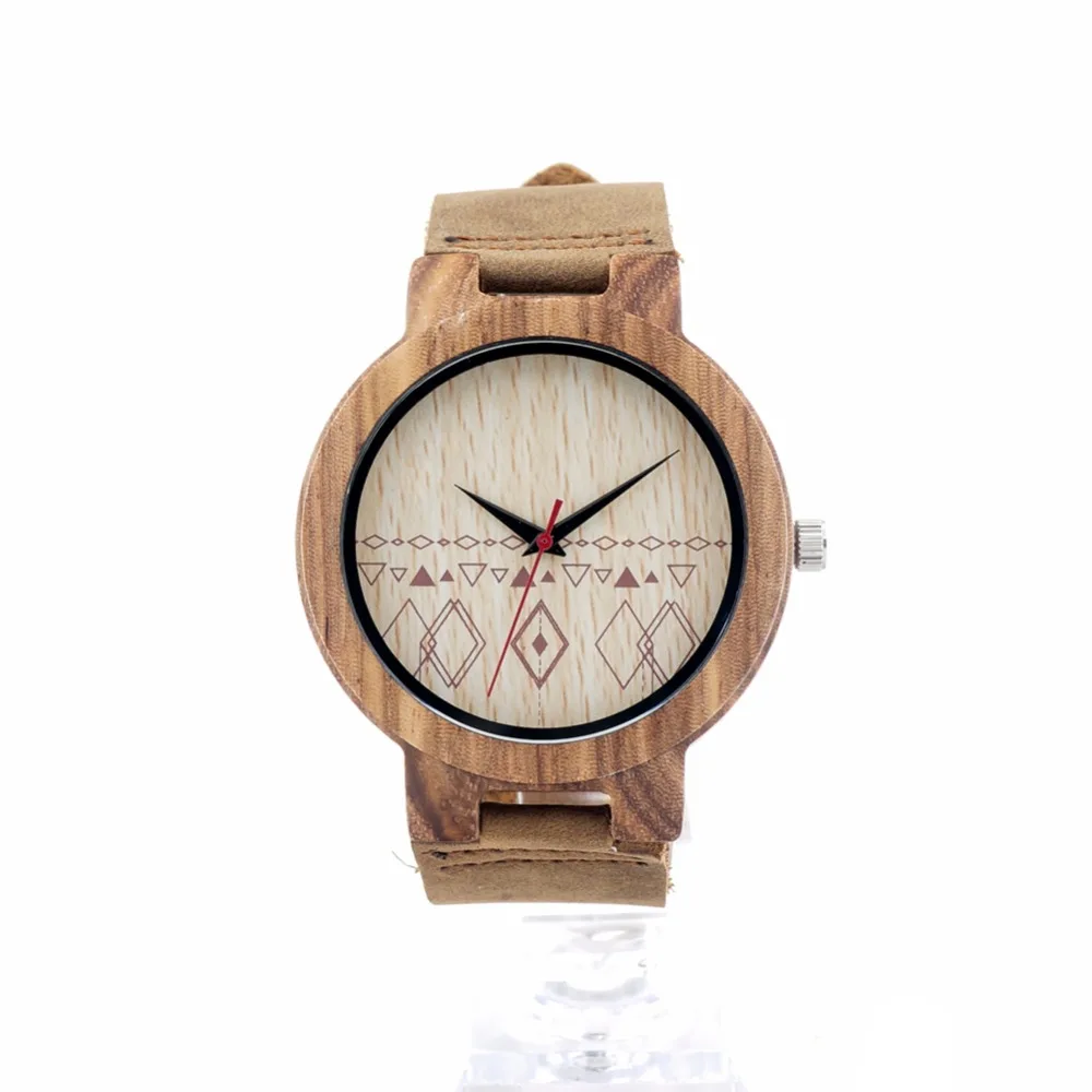 Zegarek drewniany Bobo Bird Pattern C19 8 d20