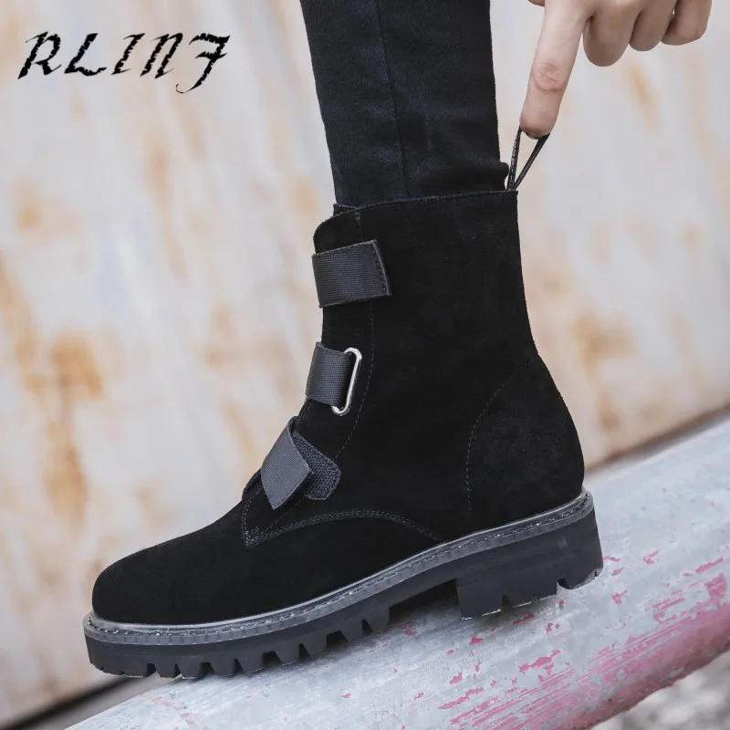 D'hiver Et Nouveau Chevelu 2018 Chaussures Automne Cuir Martin Noir Rlinf De Mode Chaussons Bottes Femmes clair Grand 0mwON8nv