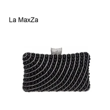 La MaxZa высокое качество Вечерние Сумка для банкета Мода дизайнерские сумки через плечо модные дизайнерские Minaudiere Модные женские Свадебная вечеринка клатчи