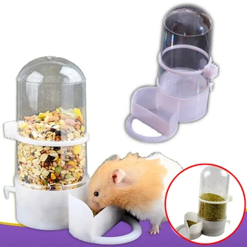 

Plastic Pet Automatic Food Water Dog Feeder Food Bowl Water Bottle Dispenser for Animal Cat Dog Drinker