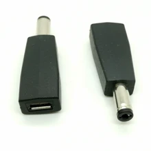 1 шт. 5 в планшет Micro usb 2,0 мама к DC 5,5x2,1 мм Мужской Разъем питания к DC 5,5*2,1 мм разъем питания адаптер 5 В