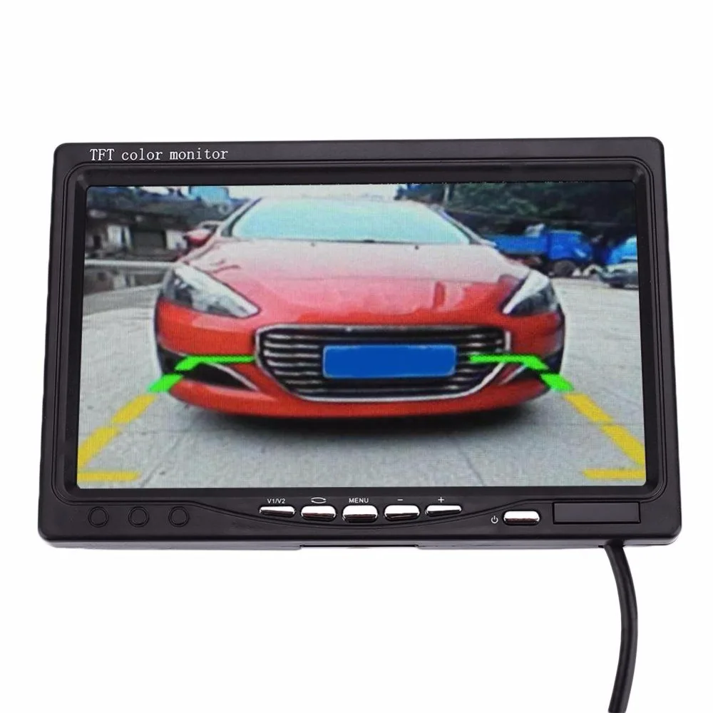 

7 Inches TFT Display Car Truck Rear View Camera HD CCTV Backup Reverse Monitor DC 12-30V