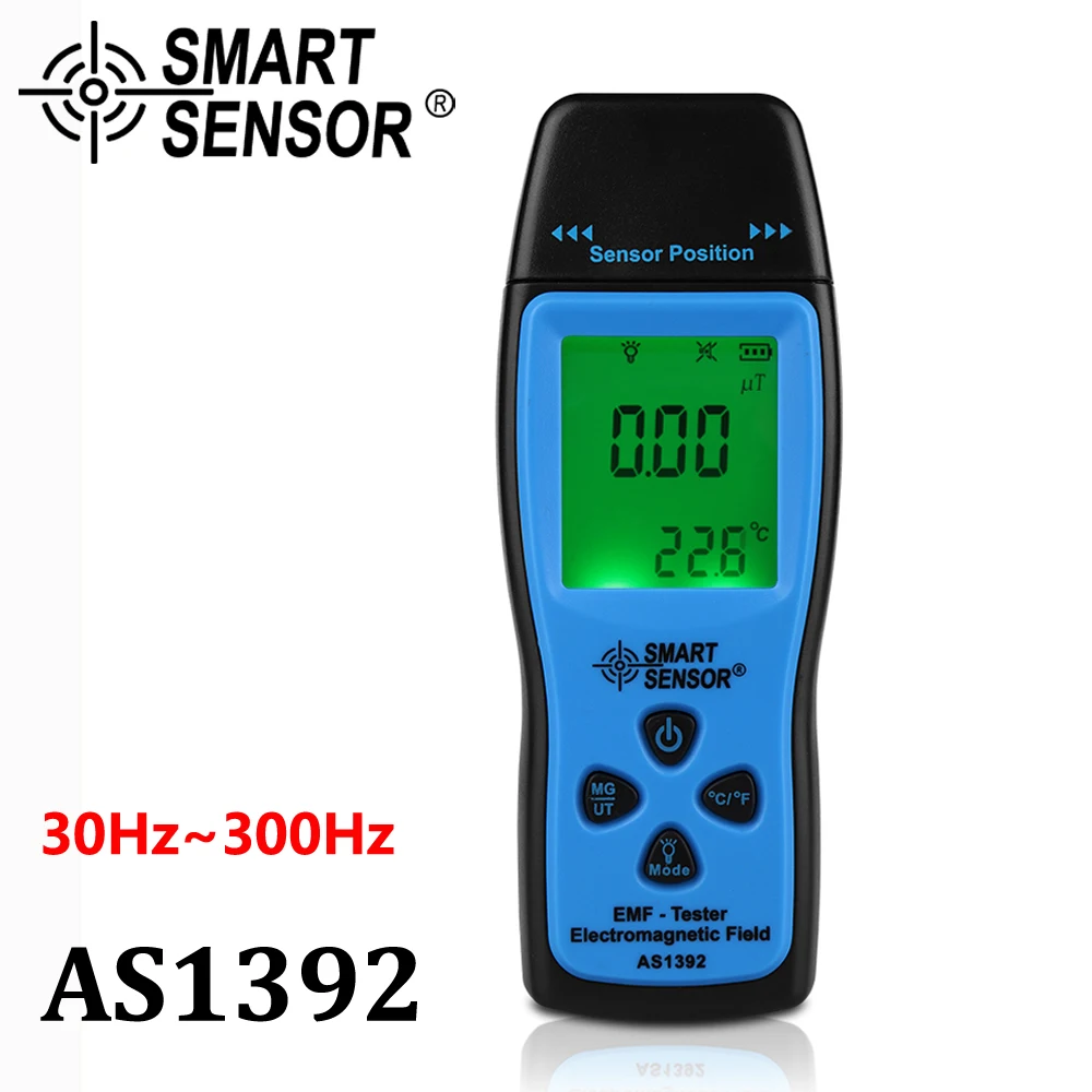 Digital radiation dosimeter Mini EMF Tester LCD ...