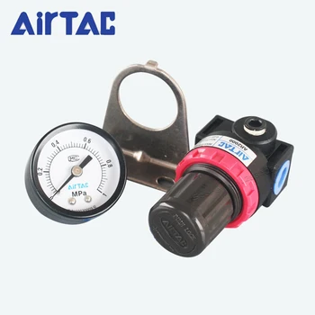 

1/4" Pneumatic Filter Air Treatment Unit Pressure Reducing Valve Air Regulator Compressor AR20001 AirTAC