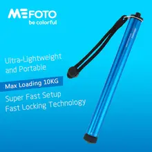 MeFOTO WA36 монопод мини портативные Моноподы для фотоаппаратов для Canon Nikon SLR камера s 6 СЕКЦИЯ Максимальная загрузка 10 кг